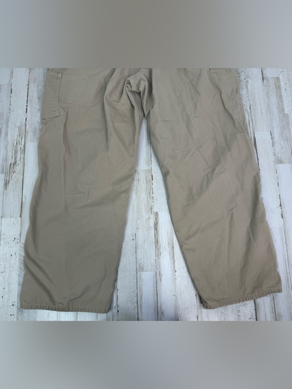 Carhartt Men's Tan Carpenter Cargo Tan Pants Size 44x31 Loose Fit - Picture 10 of 10